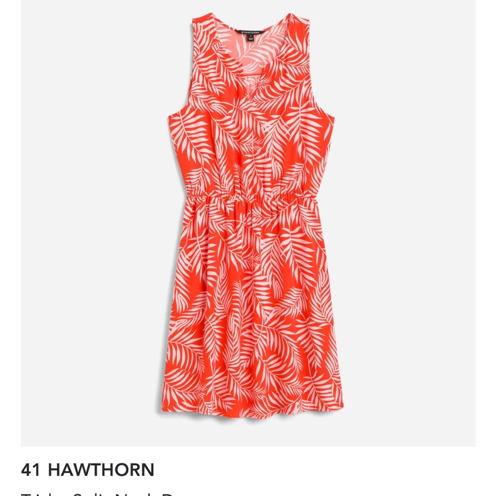 V neck sundress.